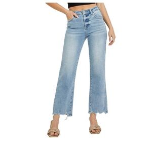 Risen Los Angeles Ankle Straight Jeans